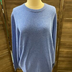 Club Room Luxury Cashmere Blue Sweater